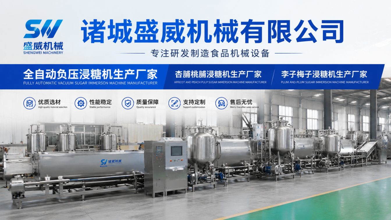 黑河为果脯加工提供负压浸糖方案